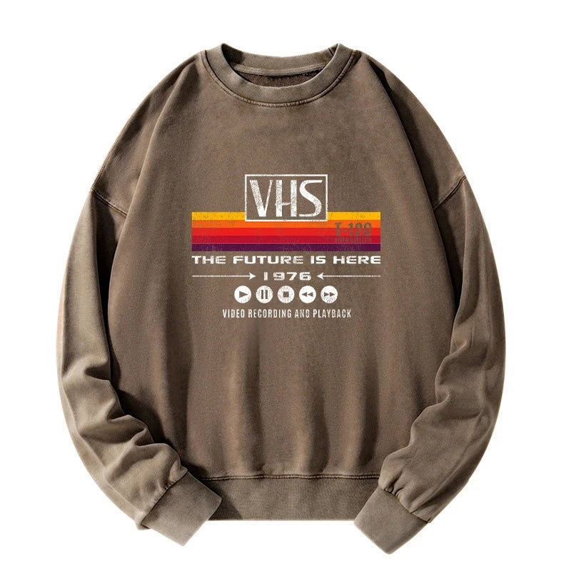 The Future Is Here Japanese Washed Sweatshirt