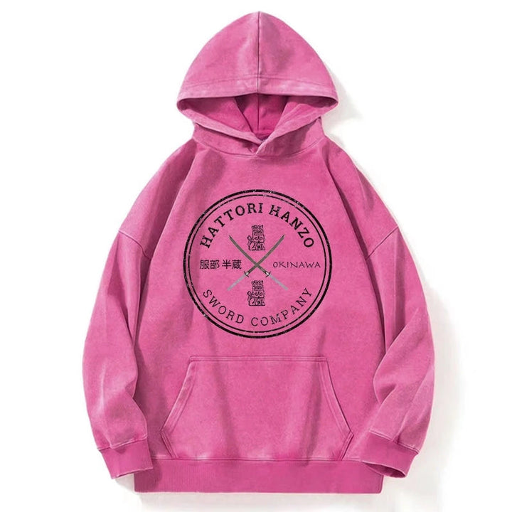 Hattori Hanzo Sword Company Washed Hoodie