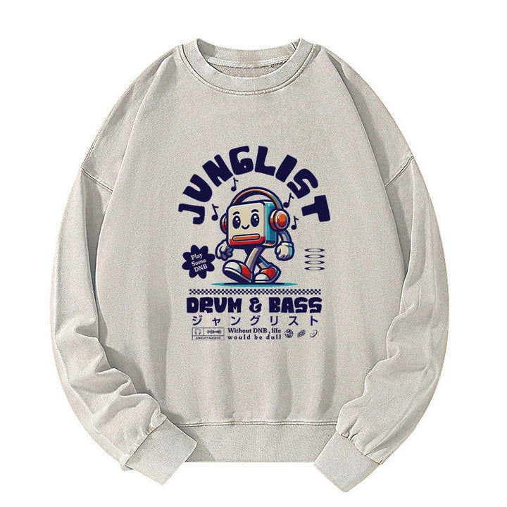 Junglist DNB Japan Washed Sweatshirt
