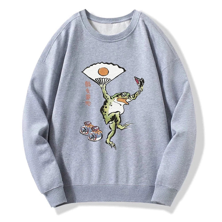 Dancing Frog Japanese Sweatshirt