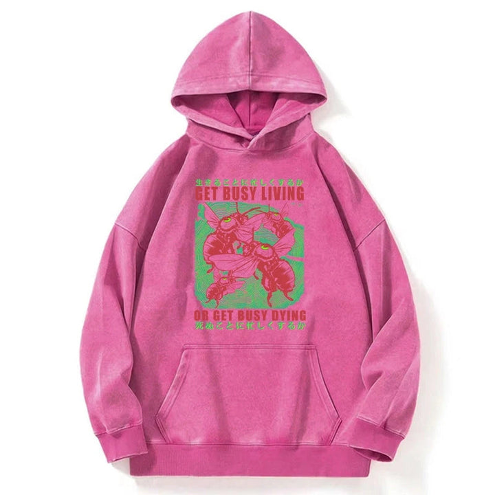 Busy Bee Japanese Washed Hoodie