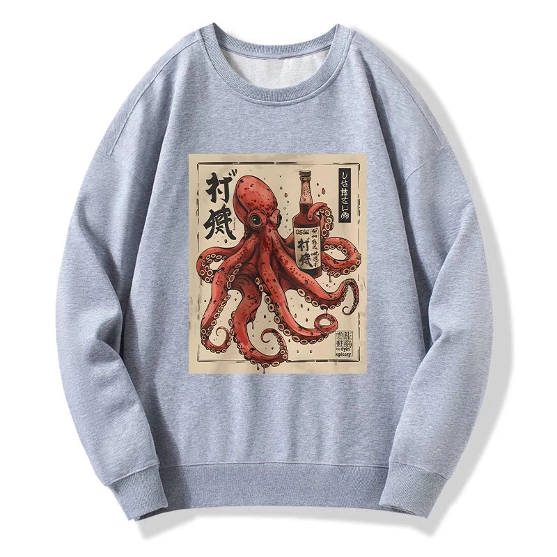 Osaka Sak¨¦ Octopus Sweatshirt