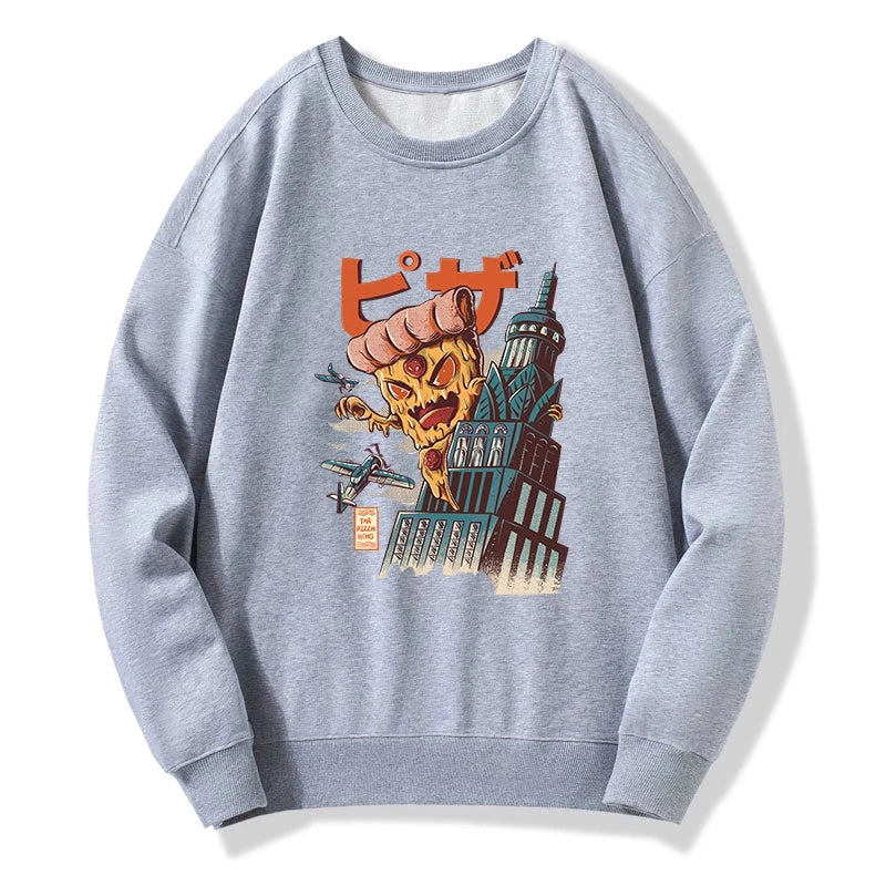 Great Pizza Kaiju Japanese Sweatshirt
