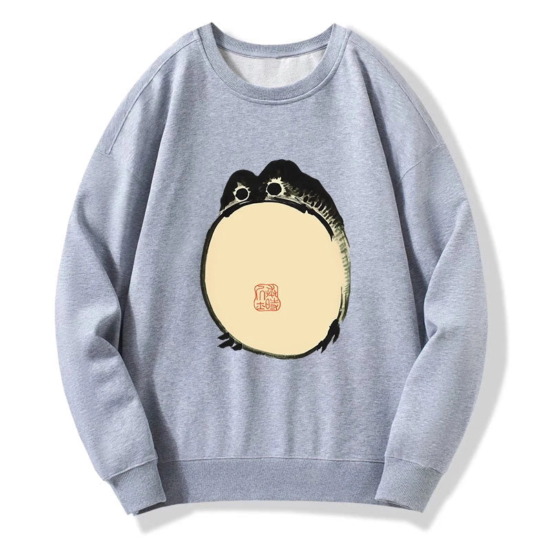 Grumpy Frog Japanese Sweatshirt