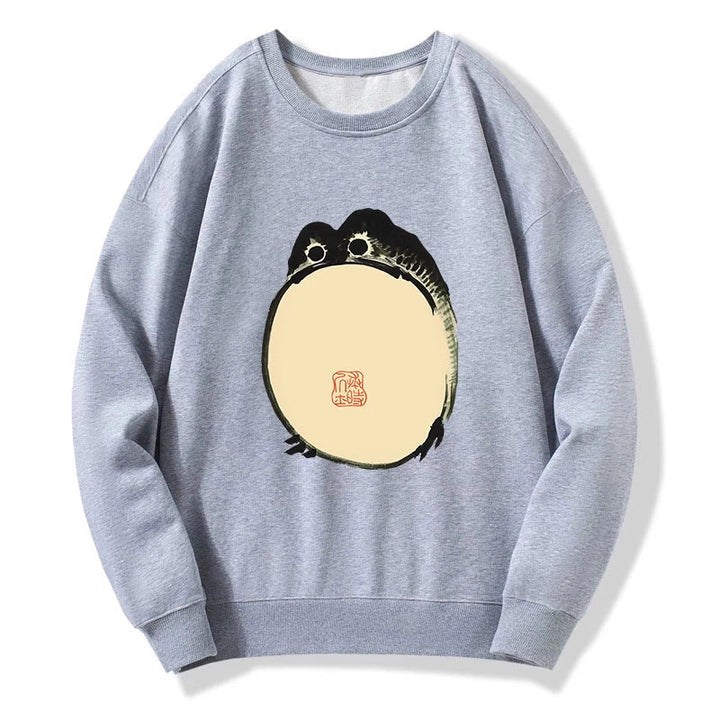 Grumpy Frog Japanese Sweatshirt