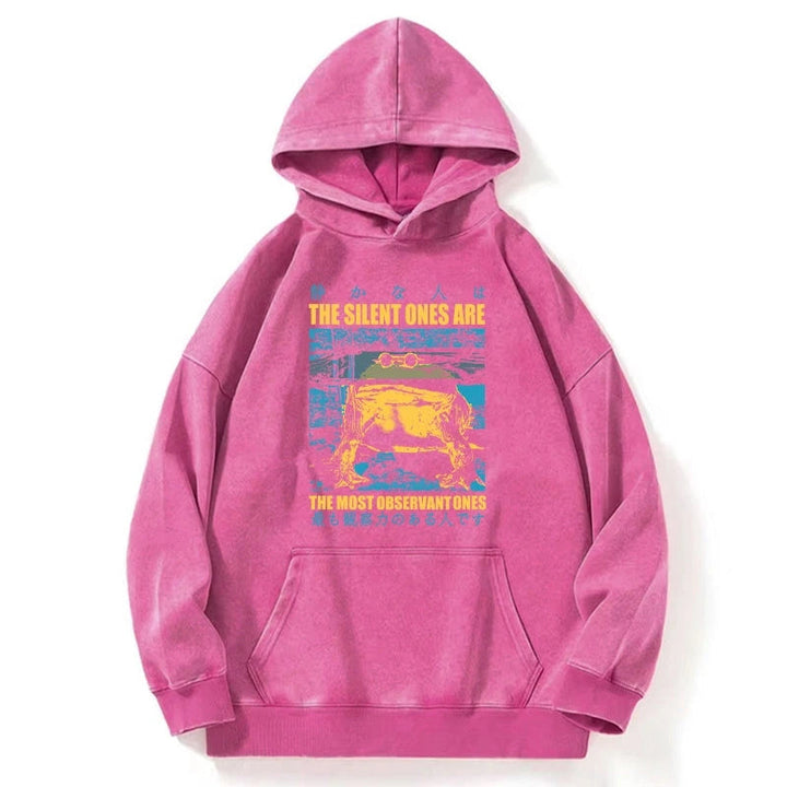 Silent Frog Japanese Washed Hoodie