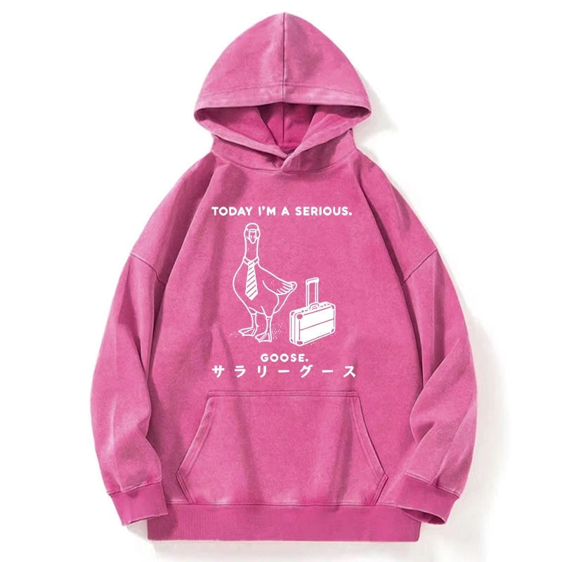 Hard Working Goose Washed Hoodie