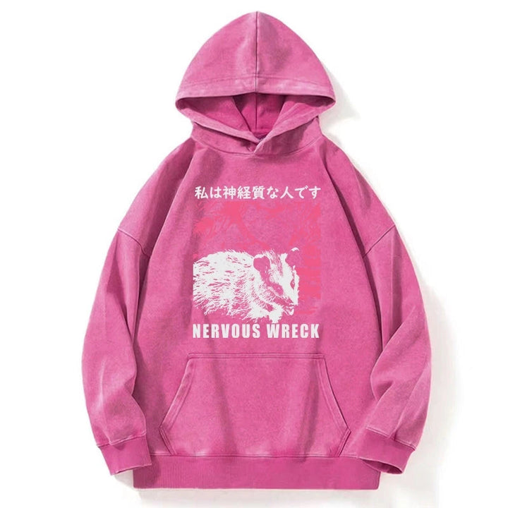 Nervous Wreck Washed Hoodie