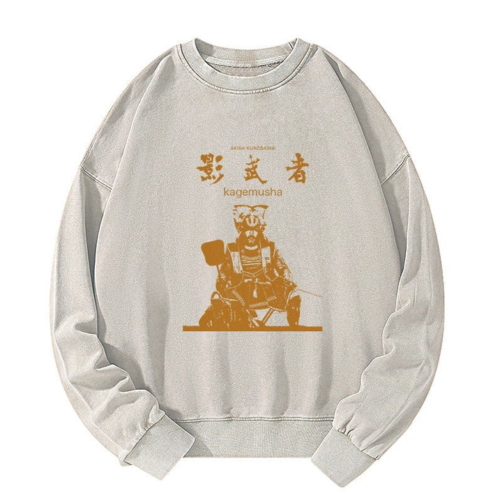 Japanese Shadow Samurai Washed Sweatshirt