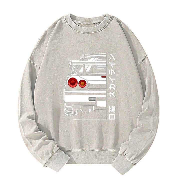 Nissan Skyline GTR R34 Washed Sweatshirt