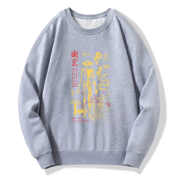 Spooky Ghost Japanese Sweatshirt
