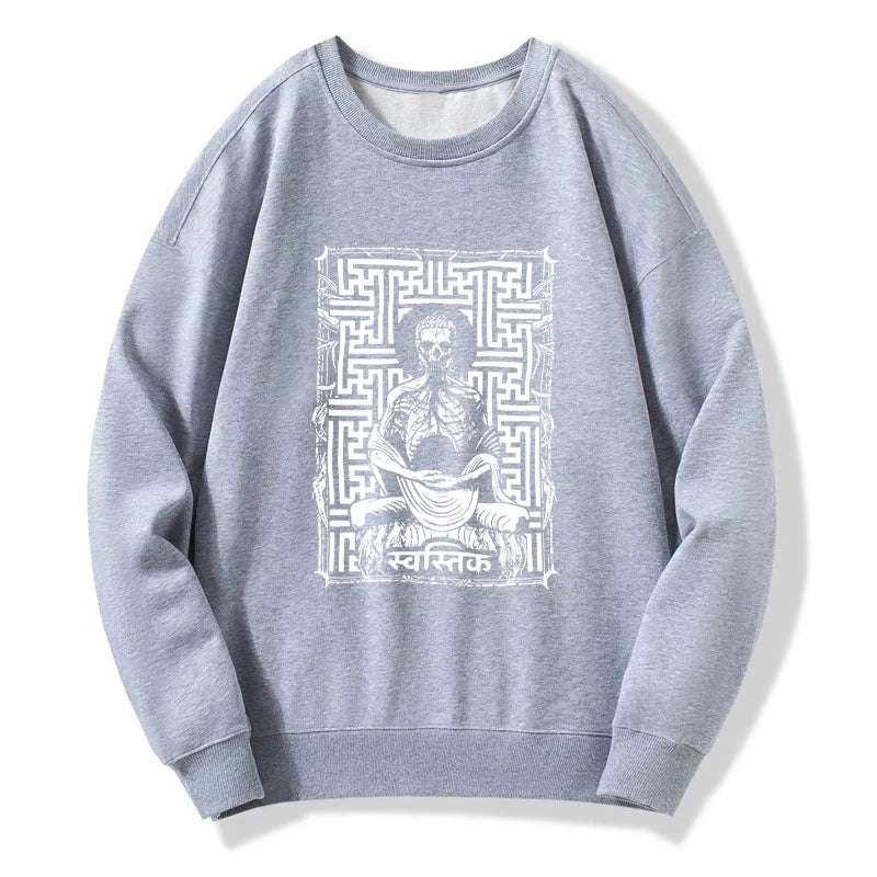 Sayagata Buddha Graphic Sweatshirt