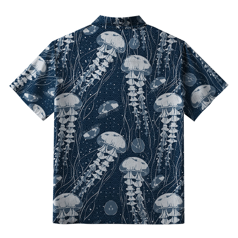 Oceanic Jellyfish Aloha Hawaiian Shirt