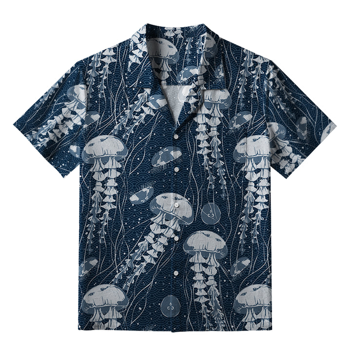 Oceanic Jellyfish Aloha Hawaiian Shirt