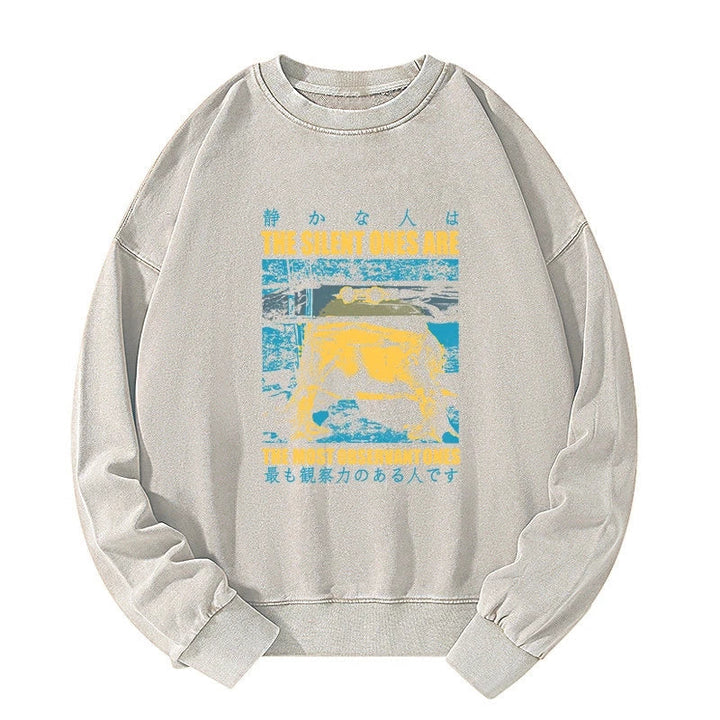 Silent Frog Japanese Washed Sweatshirt