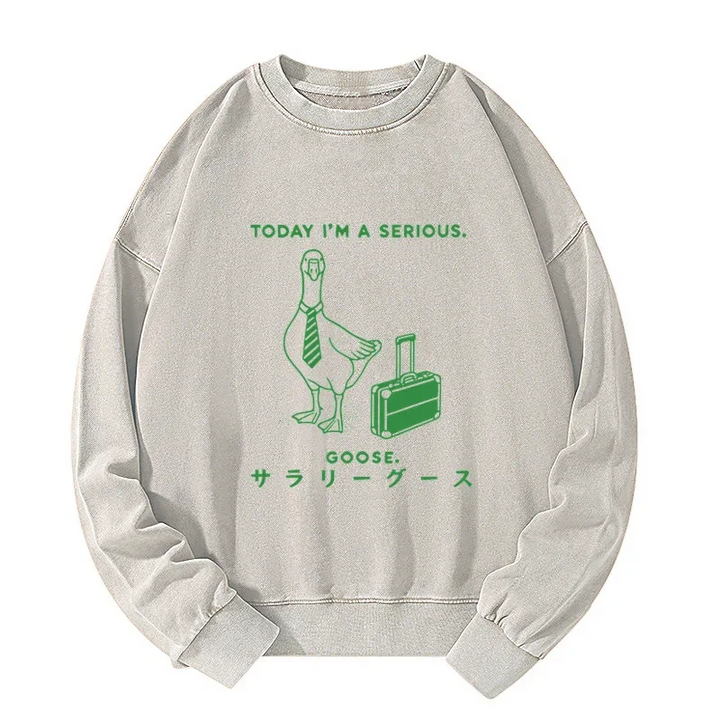 Hard Working Goose Washed Sweatshirt