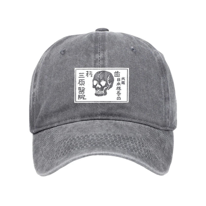 A Warning Of Death Washed Cap