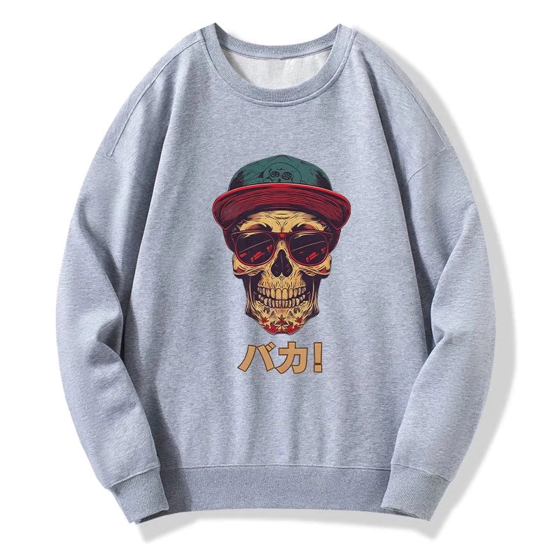 Fashion Skull Japanese Sweatshirt