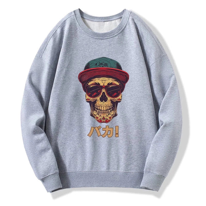 Fashion Skull Japanese Sweatshirt