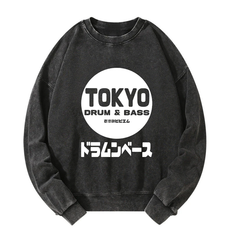 Tokyo DnB Japanese Washed Sweatshirt