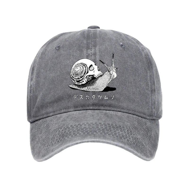 Death Snail Manga Washed Cap