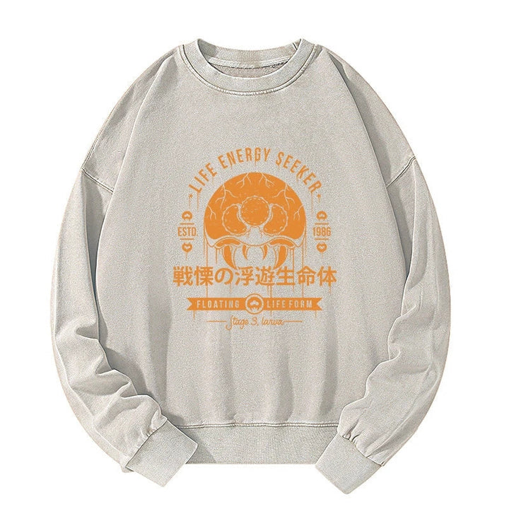 The Dangerous Larva Washed Sweatshirt