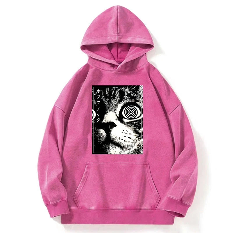 Scary Cat Japan Washed Hoodie