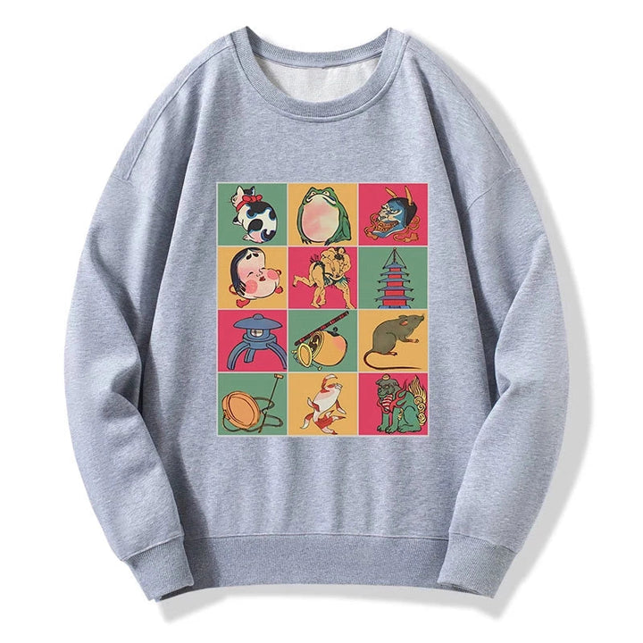 Japanese Characteristic Goods Sweatshirt