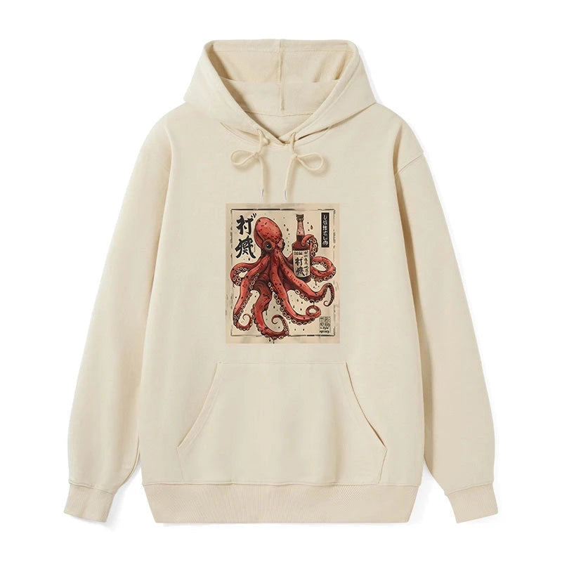 Osaka Sak¨¦ Octopus Classic Hoodie