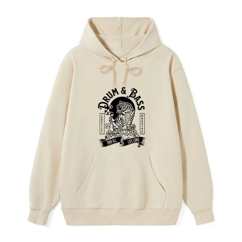 Drum & Bass Tiger Classic Hoodie