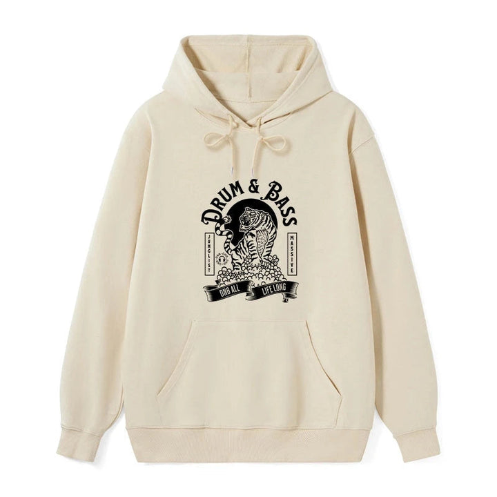 Drum & Bass Tiger Classic Hoodie