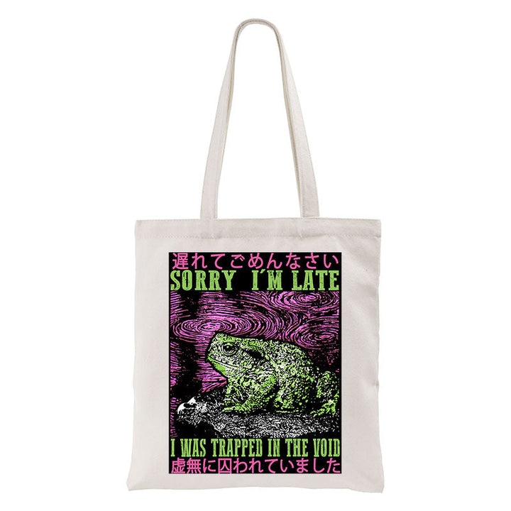 Frogs Trapped In The Void Tote Bag