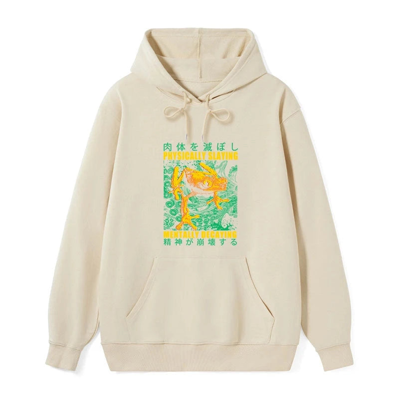 Physically Slaying Mentally Decaying Classic Hoodie