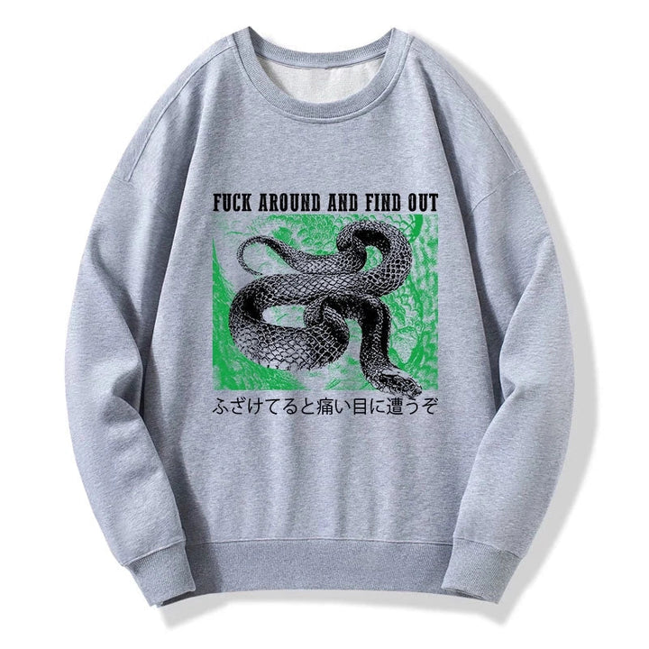 Cold And Heartless Snake Sweatshirt