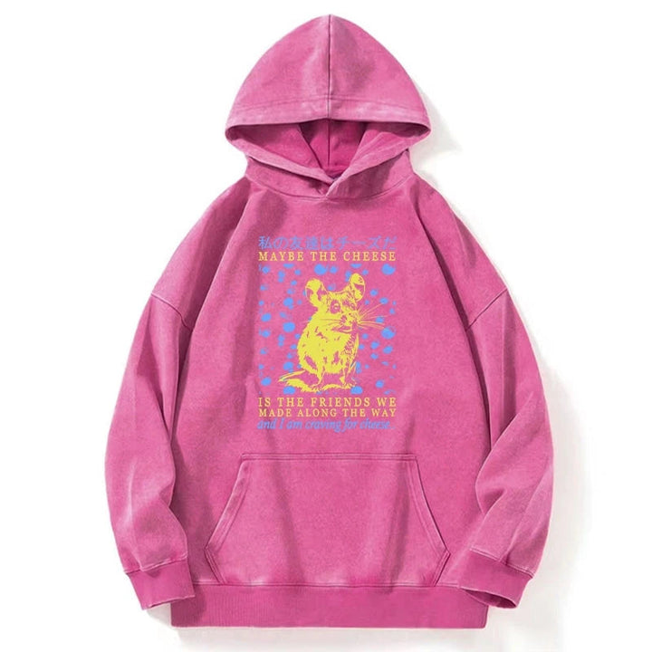 My Friend Is Cheese Washed Hoodie