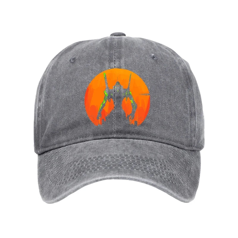 Robot Warrior Vintage Washed Cap