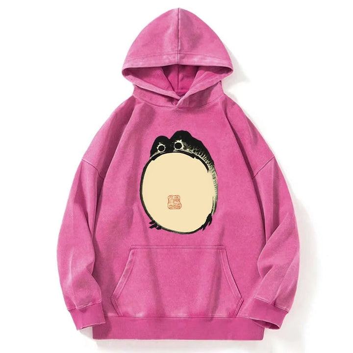 Grumpy Frog Japanese Washed Hoodie