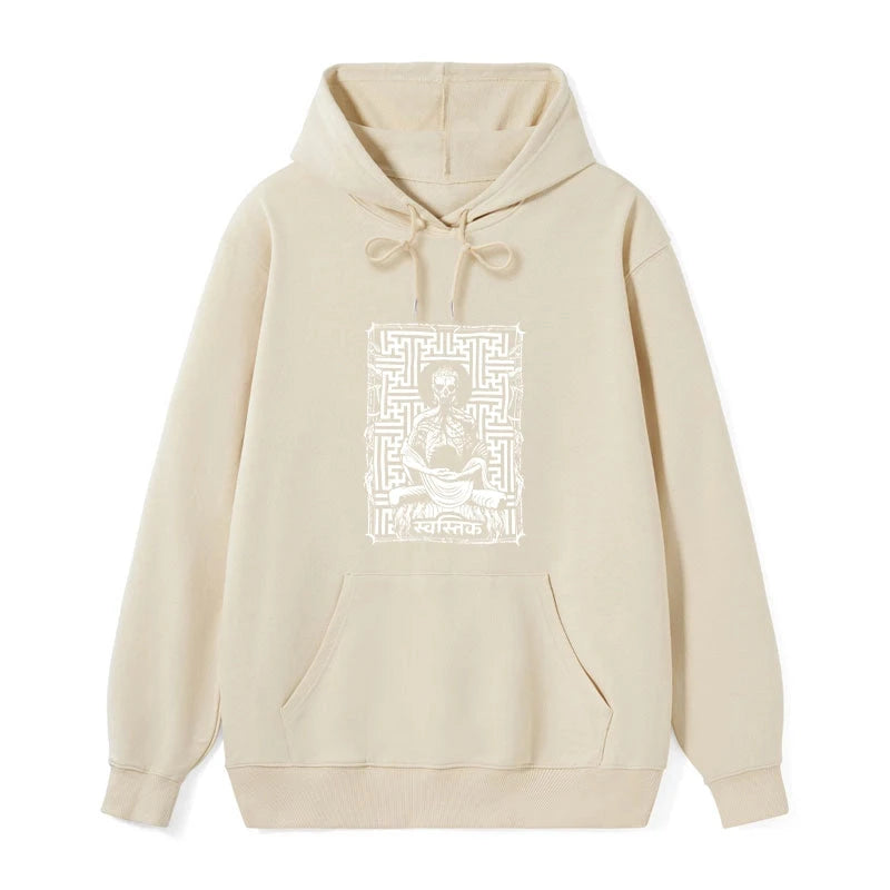 Sayagata Buddha Graphic Classic Hoodie