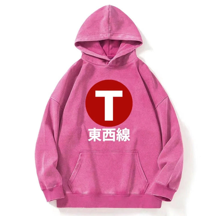 Tozai Line Kyoto Washed Hoodie