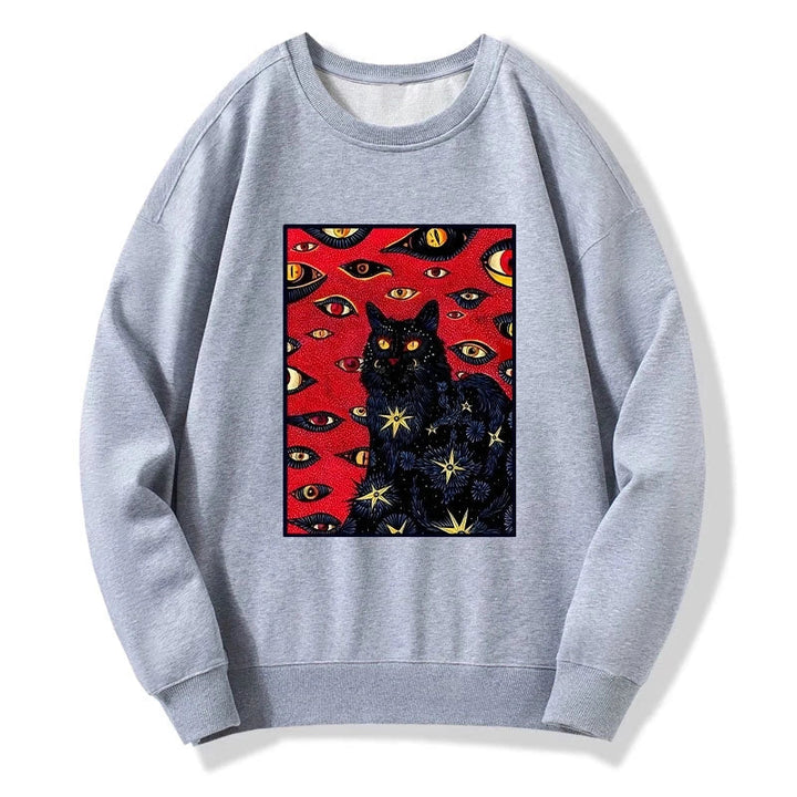 Mysterious Cat Sweatshirt