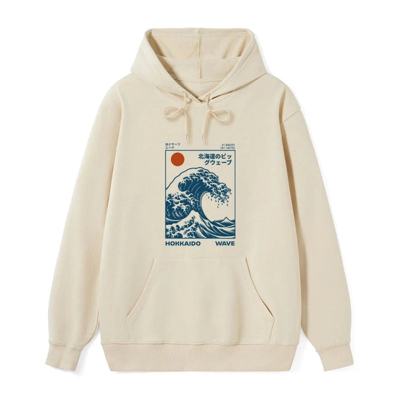Hokkaido Wave Japan Classic Hoodie