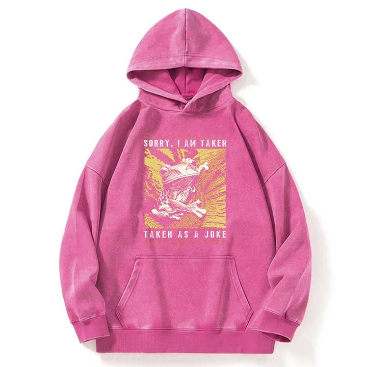 The Tragic Frog Japanese Washed Hoodie