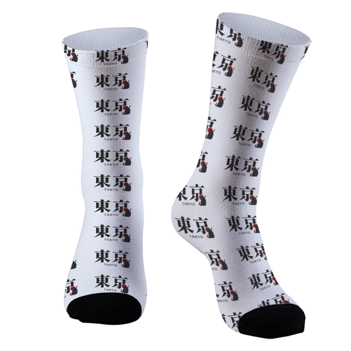 Japanese Tokyo Kanji Socks
