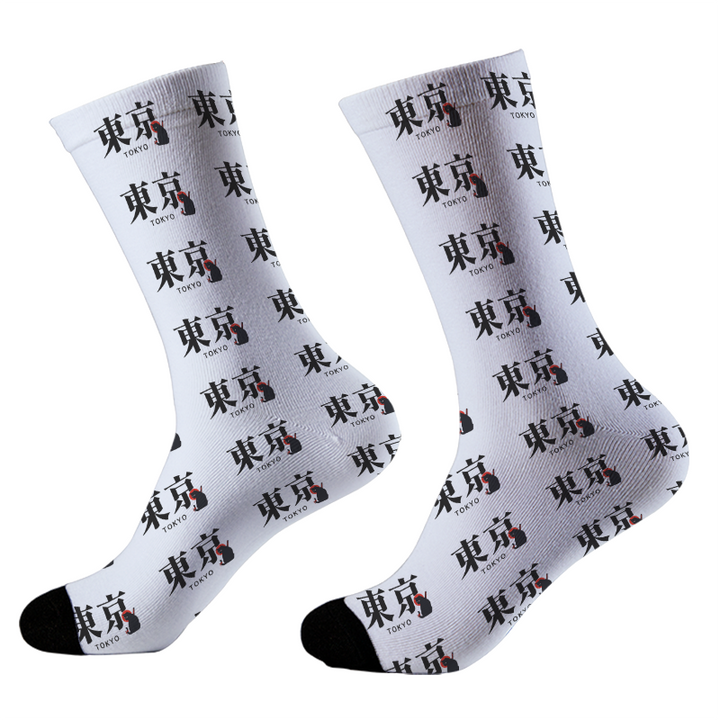 Japanese Tokyo Kanji Socks