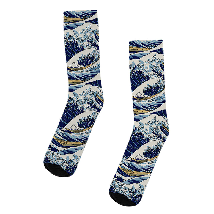Great Wave Japanese Socks