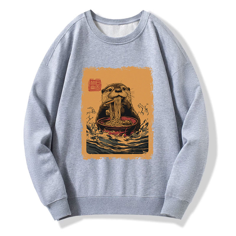 Ramen Lover Otter Sweatshirt