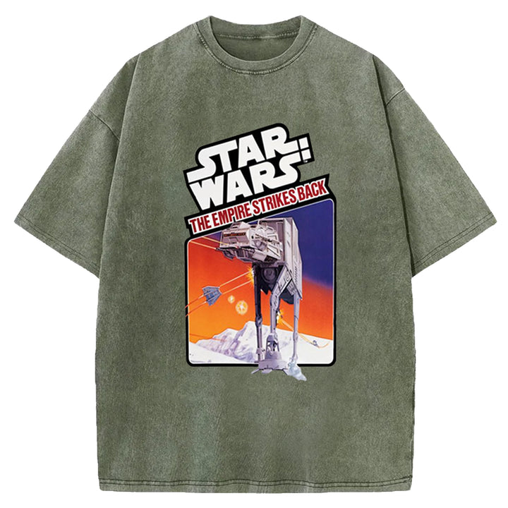 Star Wars Vintage Japanese Washed Crew Neck T-Shirt
