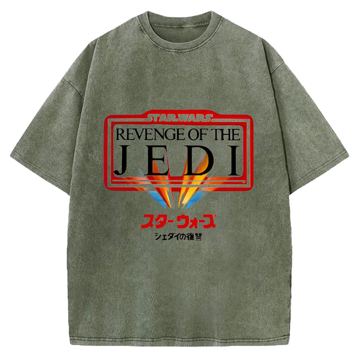 Star Wars Vintage Japanese Washed Crew Neck T-Shirt
