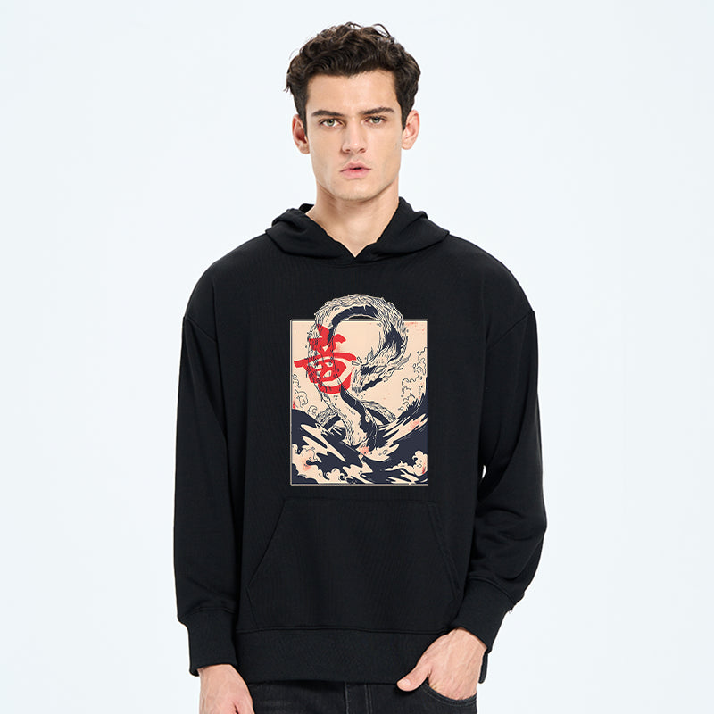 Sea Dragon Japanese Classic Hoodie