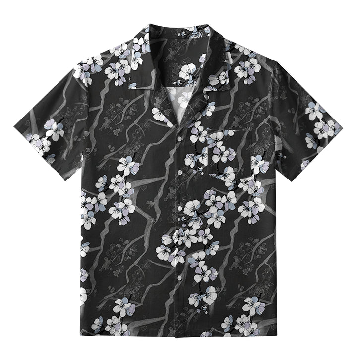 Sakura With Branches Aloha Hawaiian Shirt